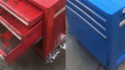 painting my craftsman tool box